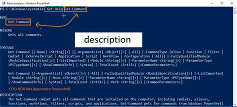 Connaitre Les Commandes De Base Powershell COD BOX Mini IT Astuces