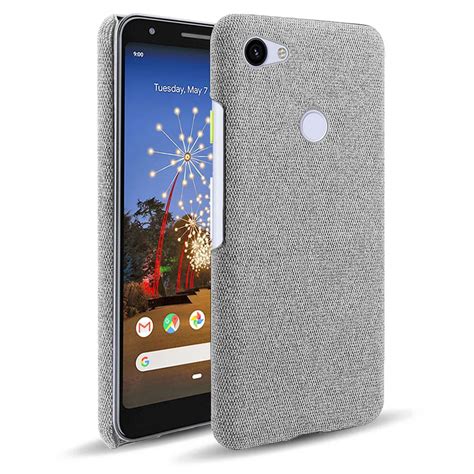 For Google Pixel 3a 3a Xl Case Premium Fabric And Anti Slip Grip Case