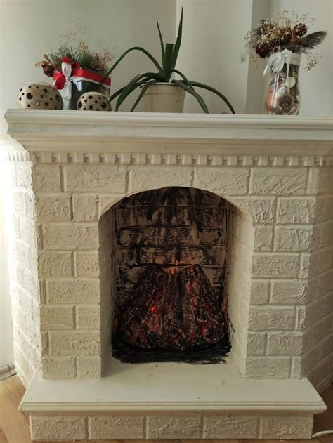 Diy Fireplace Fireplace Design Fireplaces Miniatures Christmas