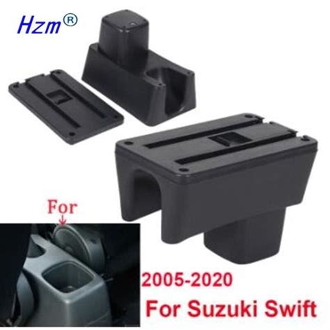 B2 Black Line 3USB Boîte de rangement pour Suzuki Swift 2005 2021