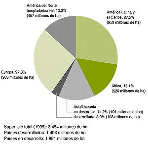 Situación de los bosques del mundo 1999 La situación de los recursos