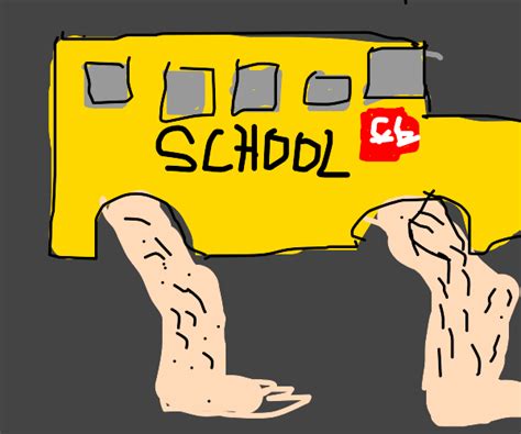 The Legs On The Bus Go Step Step Step Drawception
