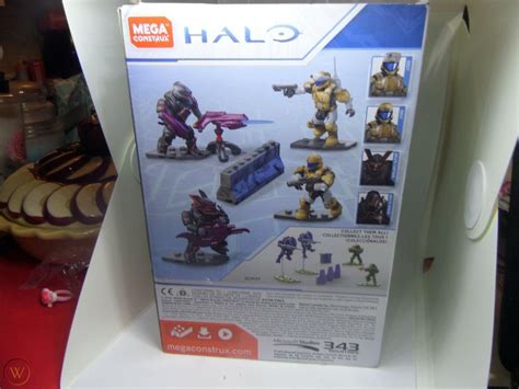 Mega Construx HALO ODST SQUAD AMBUSH Set Brute Captain Minor Halo 99 ...