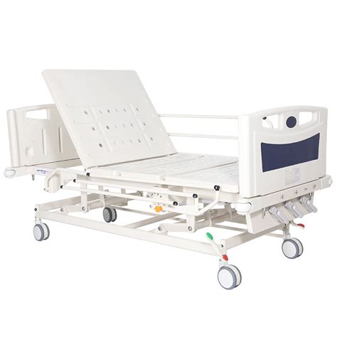 2024 Multi Functional Medical Class Hand Crank Health Care Nursing Bed