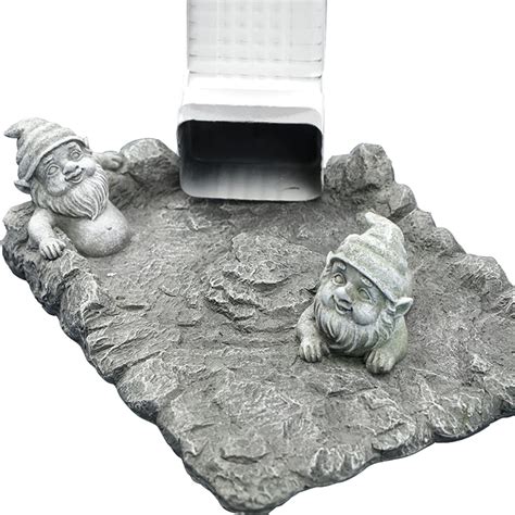 Buy Ajure Gnome Gutter Guard Splash Block For Garden Decoration