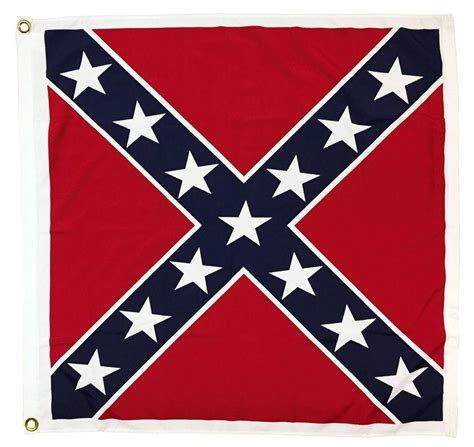 Square Confederate Battle Flag 38″x38″ – Printed - I AmEricas Flags
