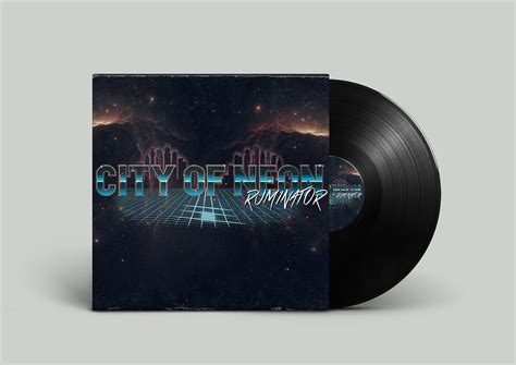 City Of Neon Logo (Album Cover) on Behance