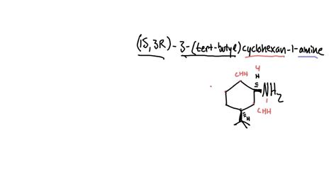 Solved Draw The Structure Of S R Tert Butyl Cyclohexan Amine