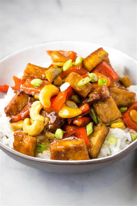 Easy Kung Pao Tofu Recipe Deporecipe Co