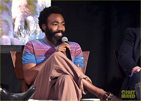 Donald Glover Billy Eichner Seth Rogen Attend The Lion King Press