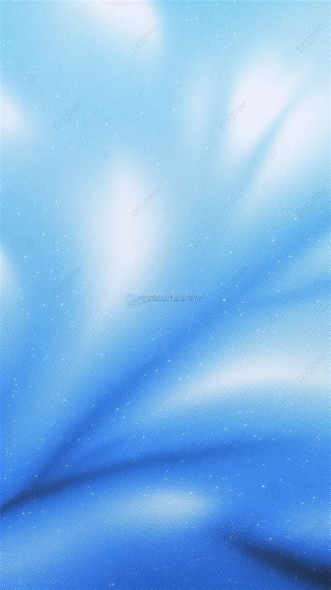 Blue Leaves Light And Shadow Diffuse Wind Gradient Plant Light And Shadow Background Wallpaper