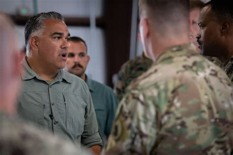 Admiral Holsey Visits Illegal Aliens Holding Operations Center At