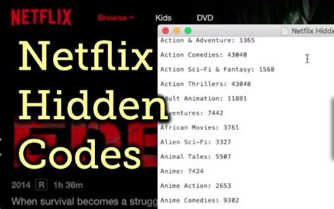 Full List Of Netflix Secret Codes Genres Netflix S Hidden Tv And