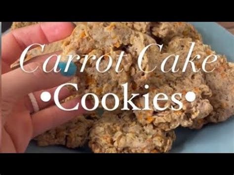 Carrot Cake Cookies Galletas De Zanahoria YouTube