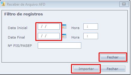 Como Importar Um Arquivo AFD Para O Sistema Ponto Secullum 4 SCPonto