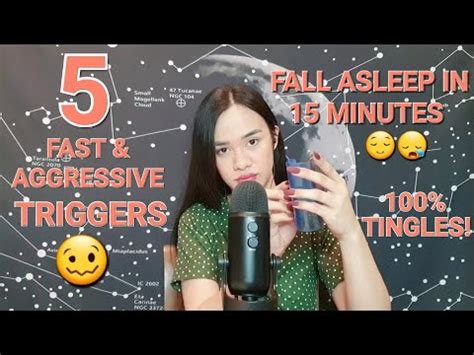 ASMR Fast And Aggressive Triggers In 15 Minutes Tapping