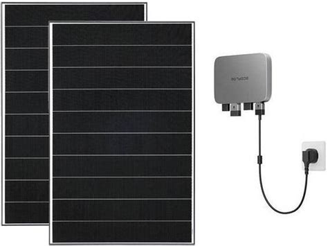 Pakiet Solarny Fotowoltaika Na Balkon Basic Plus Ecoflow