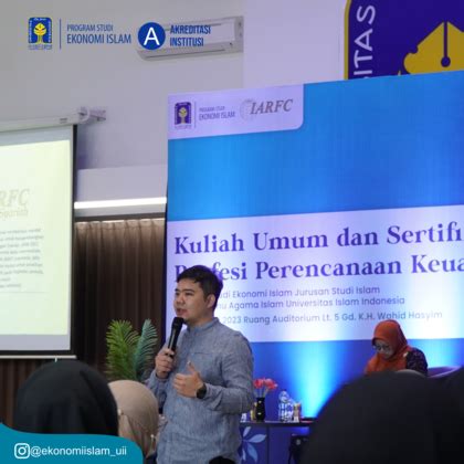 Kuliah Umum Dan Sertifikasi Profesi Perencanaan Keuangan Islam Program