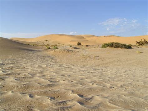 Dune In A Desert. Sand Land Stock Photo - Image of landscape, nature: 15557026