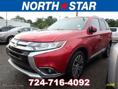 2018 Rally Red Metallic Mitsubishi Outlander GT 3 0 S AWC 142299853