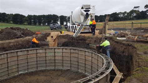 Rural Underground Water Tanks Barabool Terry Miller Concrete Tanks