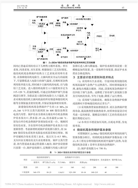 烧结机机尾烟气余热发电的探究与应用 文档之家