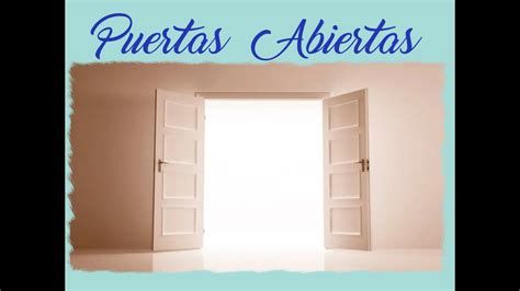 Puertas Abiertas Nube De Gloria Church YouTube