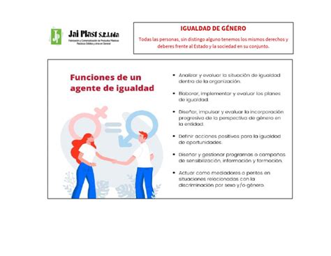 InfografÍa Igualdad De GÉnero Pdf