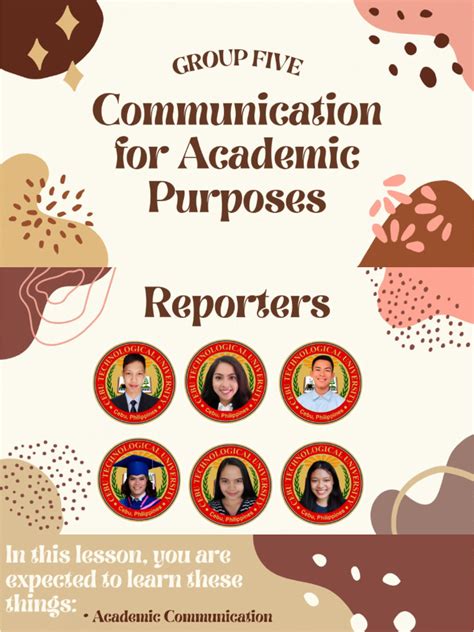 Group 5 Communication For Academic Purposes Pdf