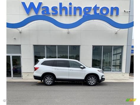 2019 White Diamond Pearl Honda Pilot EX L AWD 133877732 Photo 31