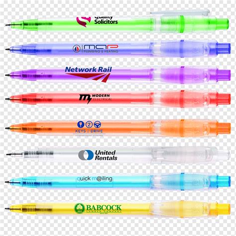 Ballpoint Pen Plastic Line Promosi Kosmetik Microsoft Azure Bahan