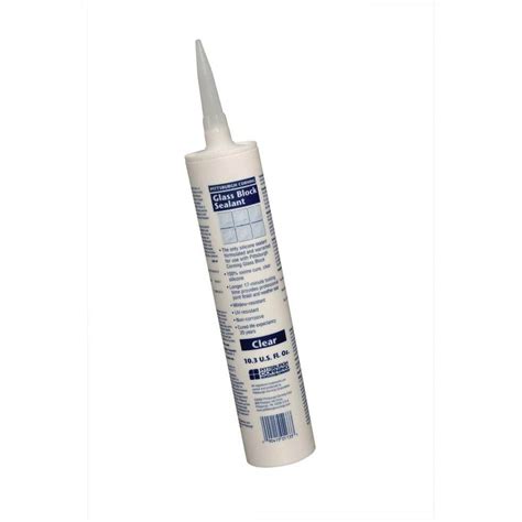 Pittsburgh Corning 10 3 Fl Oz Glass Block Sealant 111133 The Home Depot