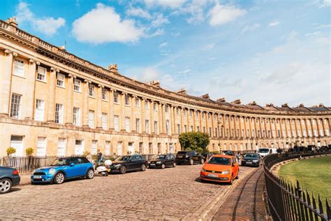 Bath Inglaterra De Agosto De El Famoso Creciente Real En