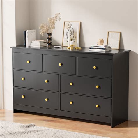 Winston Porter Marizela 7 - Drawer Dresser & Reviews | Wayfair