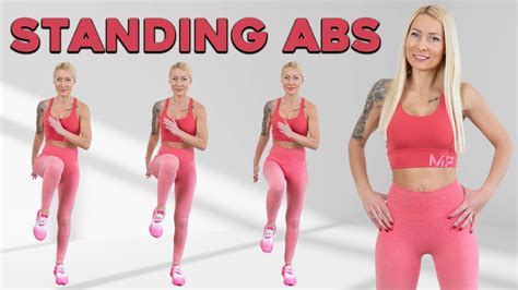 Min Standing Abs Workout To Tone And Tighten Your Waist To Get