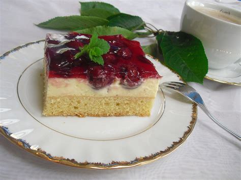 Kirsch Schmand Blechkuchen Von Sonnenblume Chefkoch