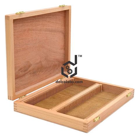 Micro Slide Box Wooden 100 Slides