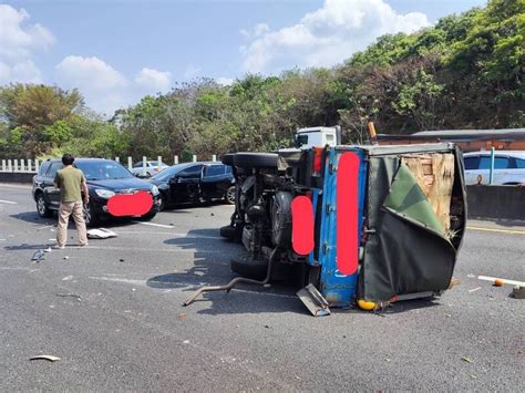 國3田寮段7車連環撞4人傷 台灣華報