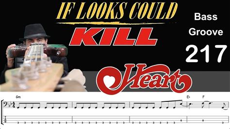 If Looks Could Kill Heart Bass Cover How To Play Groove W Sheet