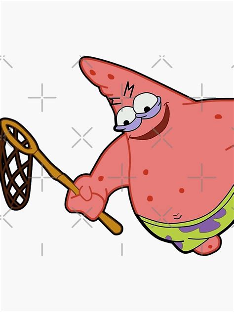 Evil Patrick Meme In Hd Sticker For Sale By Oussmz Redbubble