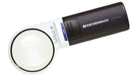 15115 Eschenbach Illuminated Magnifier 5x X Magnification 58mm Diameter Rs