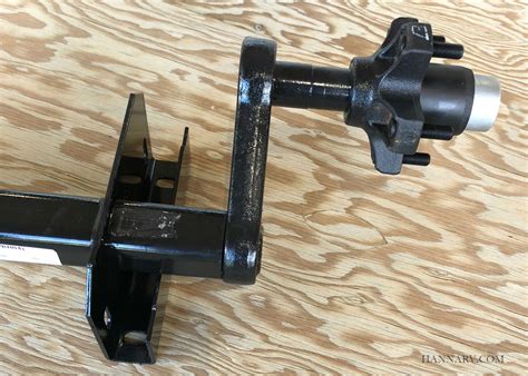 Triton 02360 Replacement 2200 Lb Snowmobile Trailer Torsion Axle