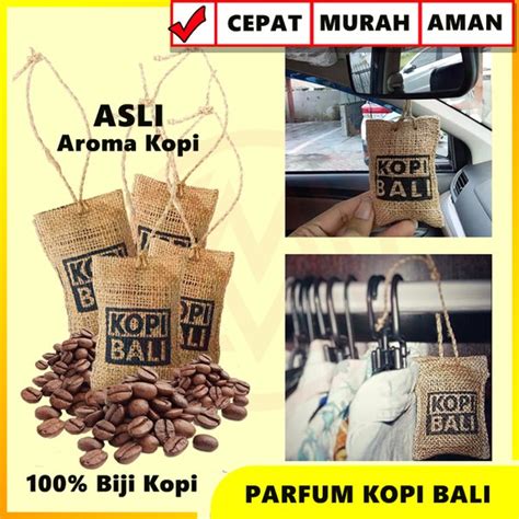 Jual Parfum Mobil Kopi Bali Original Persen Biji Kopi Pewangi