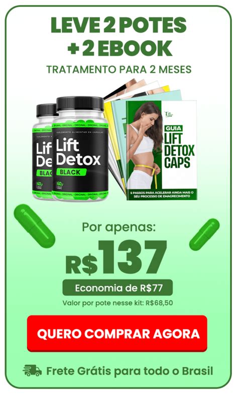 Site Oficial Lift Detox Caps Ambiente Seguro