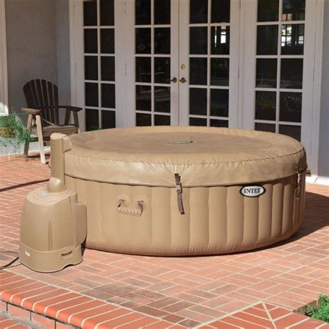 This Inflatable Hot Tub Sets Up In Just 20 Minutes