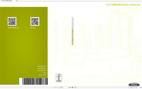 2017 Ford Focus Wiring Diagram Pdf - Wiring Diagram