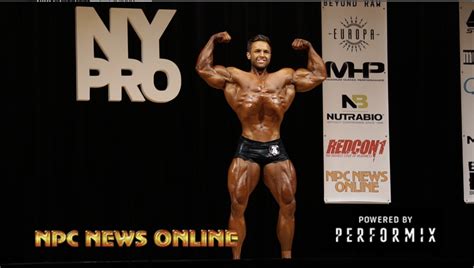 REGAN GRIMES 2018 IFBB NY Pro Men S Classic Physique Winner Posing