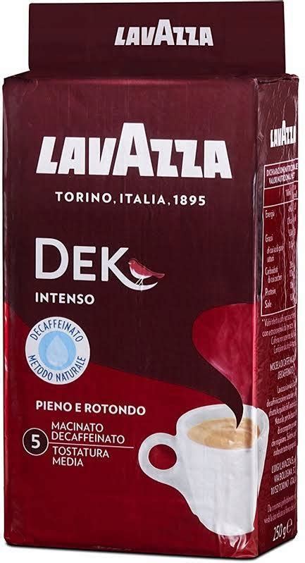 Kawa LAVAZZA Mielona Intenso DEK Bez Kofeiny 250g 12703909427 Allegro Pl