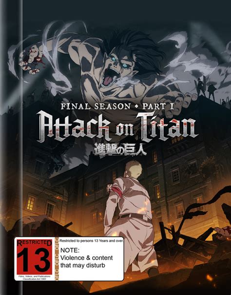 Attack On Titan Season 4 Part 1 Limited Edition Blu Ray Buy