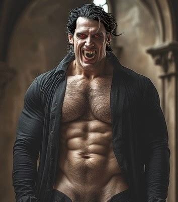 NUDE MALE PORTRAIT 1025 300 HOT VAMPIRES SERIES Free Shipping In
